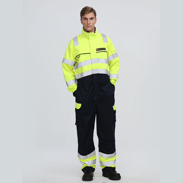 High Visibility High Temperature Fire Resistant Protective Clothing ...