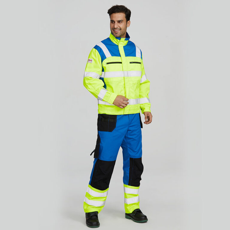 High Visibility Protective Factory Uniform Suit